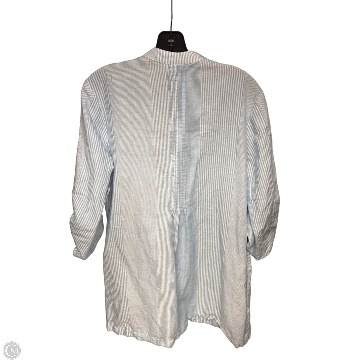 Dress Casual Short By Madewell In Blue & White, Size: S