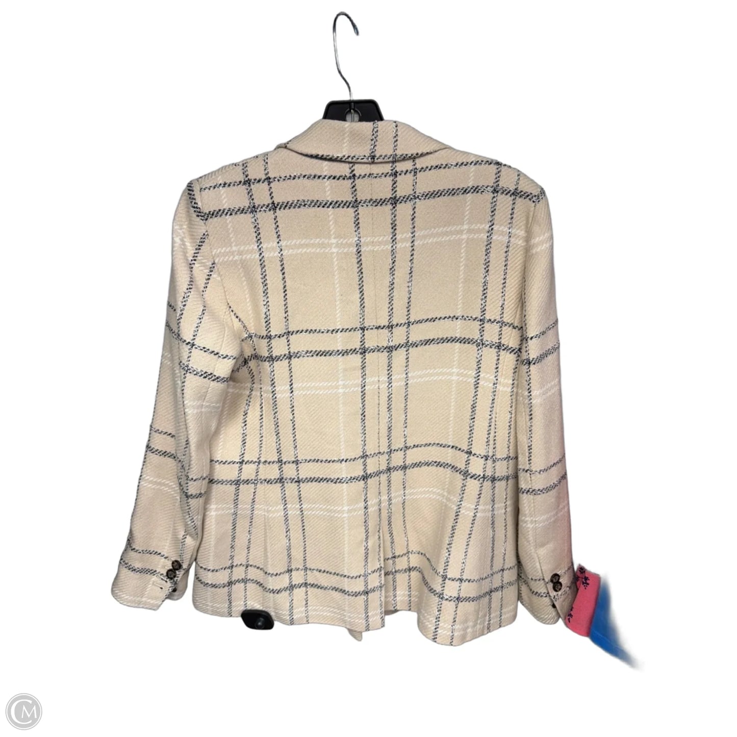 Blazer By Ann Taylor In Tan, Size: 4