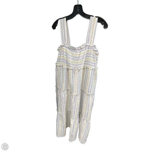 Dress Casual Maxi By Max Studio In Striped Pattern, Size: M