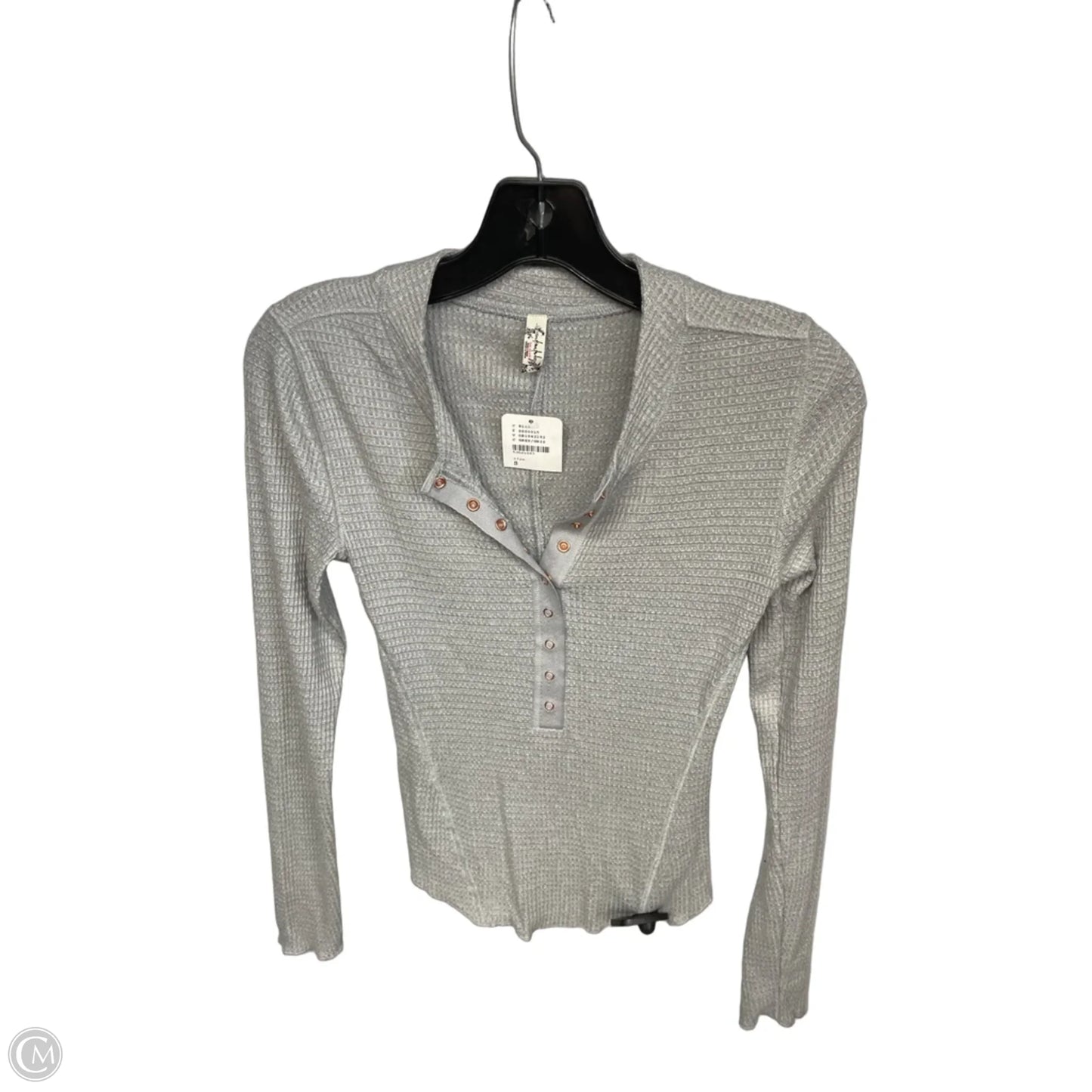 Top Long Sleeve By Free People In Green, Size: S