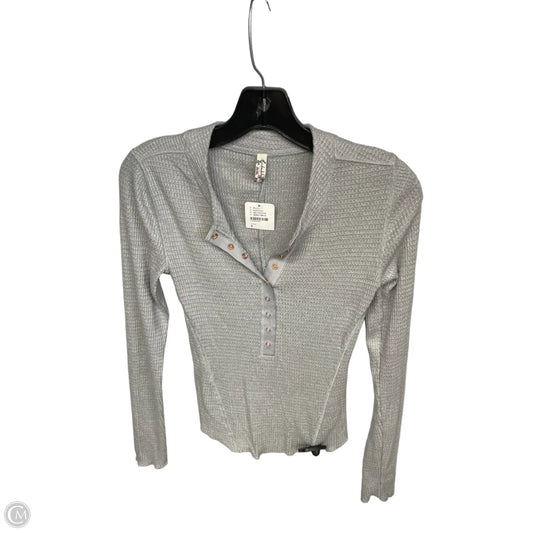Top Long Sleeve By Free People In Green, Size: S