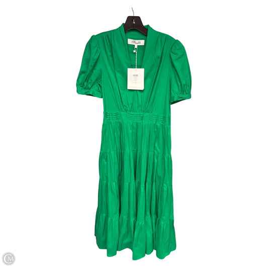 Dress Designer By Diane Von Furstenberg In Green, Size: 8