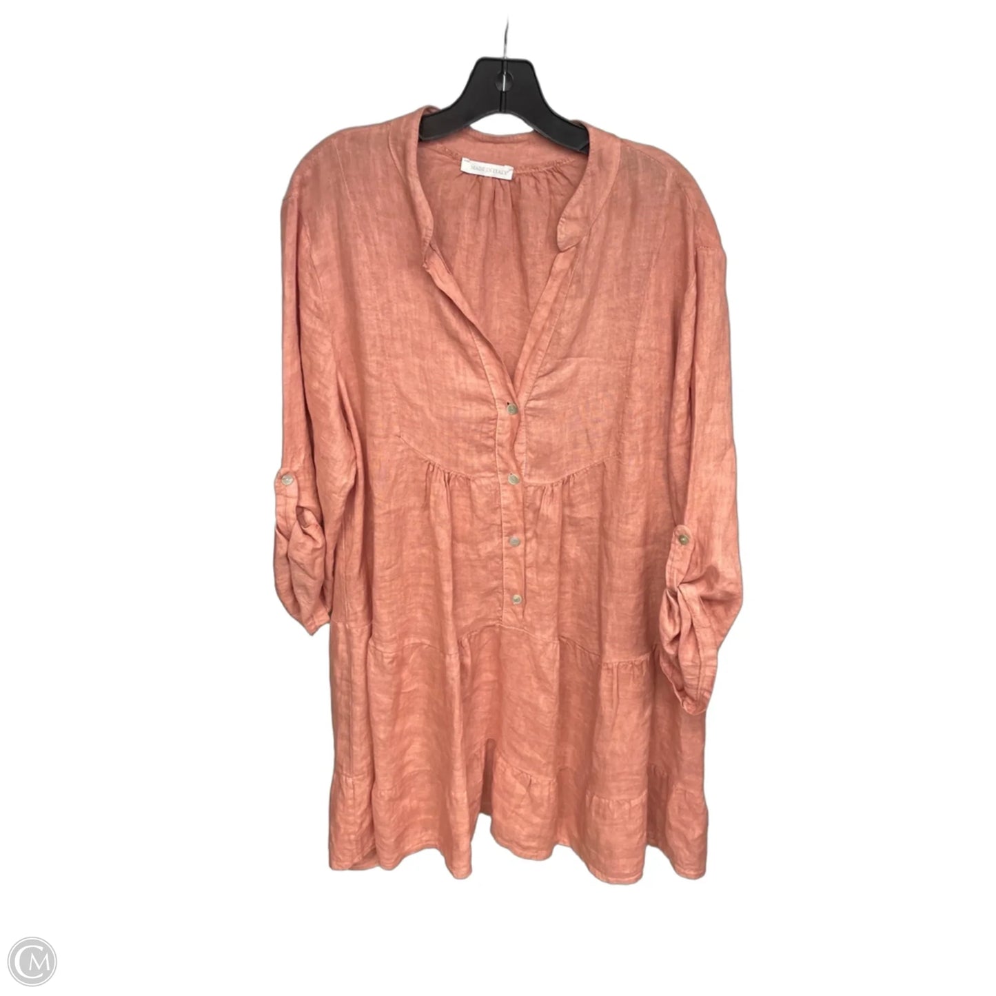 Dress Casual Short By Clothes Mentor In Orange, Size: L