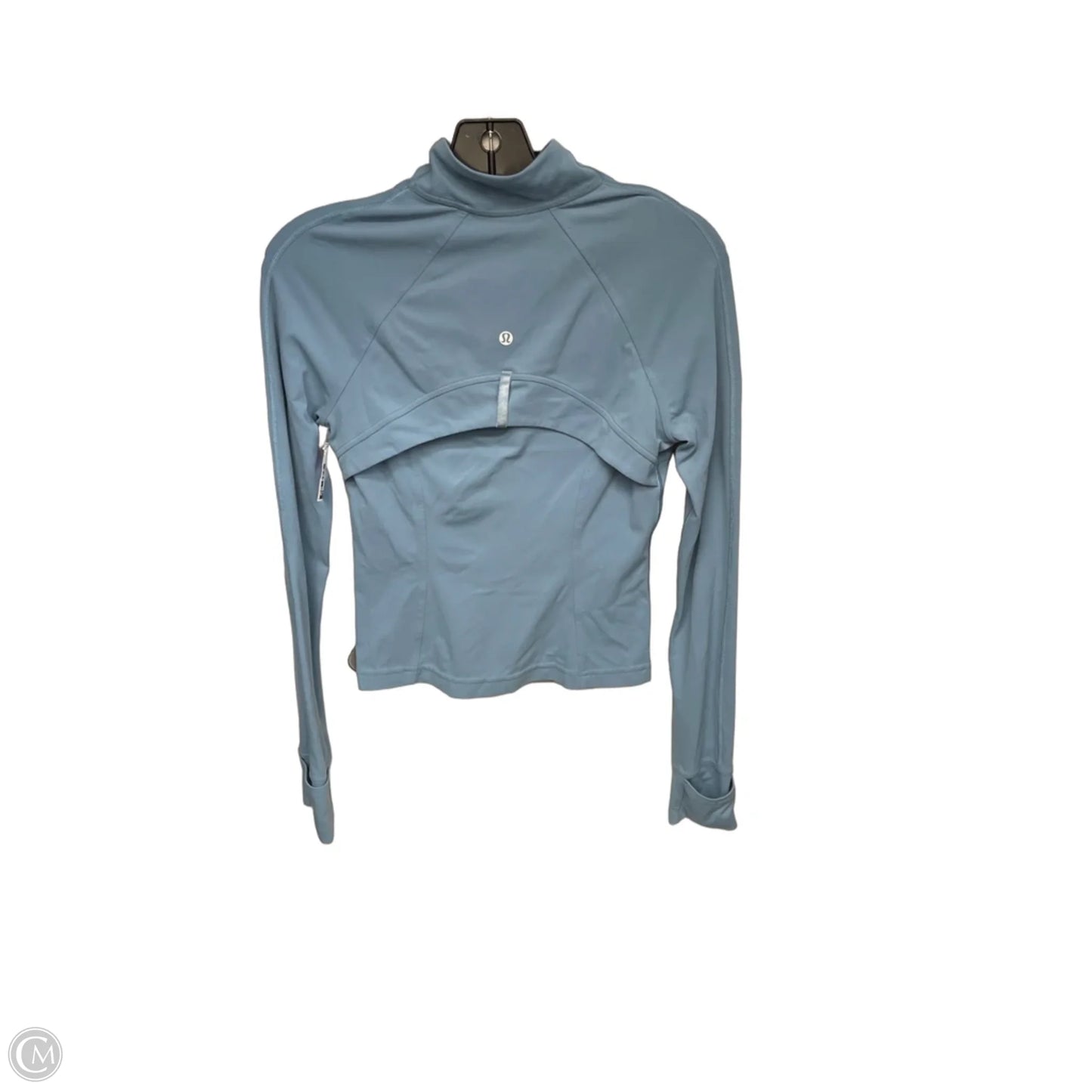 Athletic Jacket By Lululemon In Blue, Size: 6