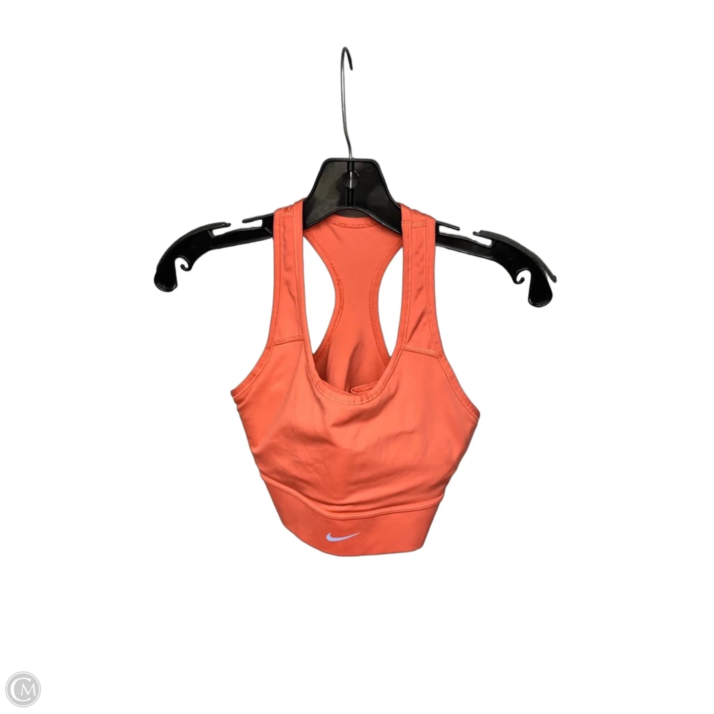 Athletic Bra By Nike Apparel In Orange, Size: M