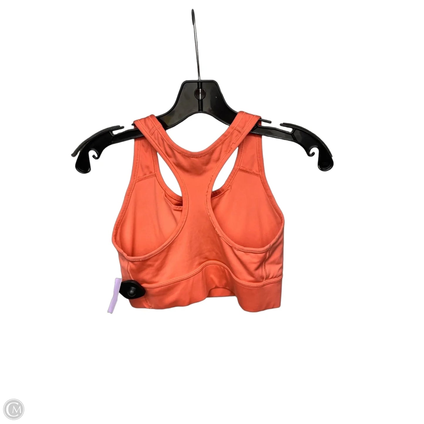 Athletic Bra By Nike Apparel In Orange, Size: M