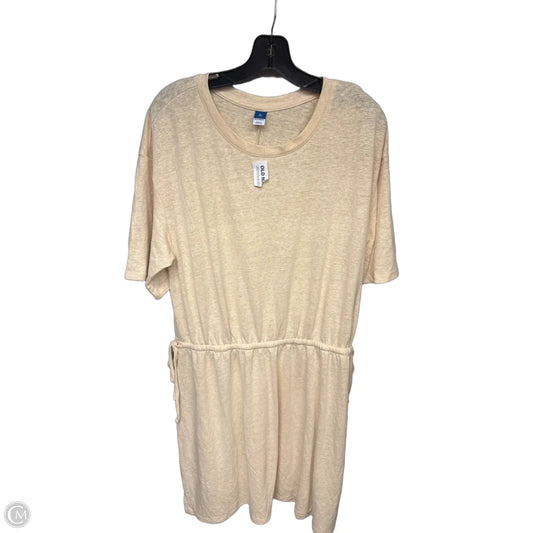 Dress Casual Short By Old Navy In Tan, Size: Xl