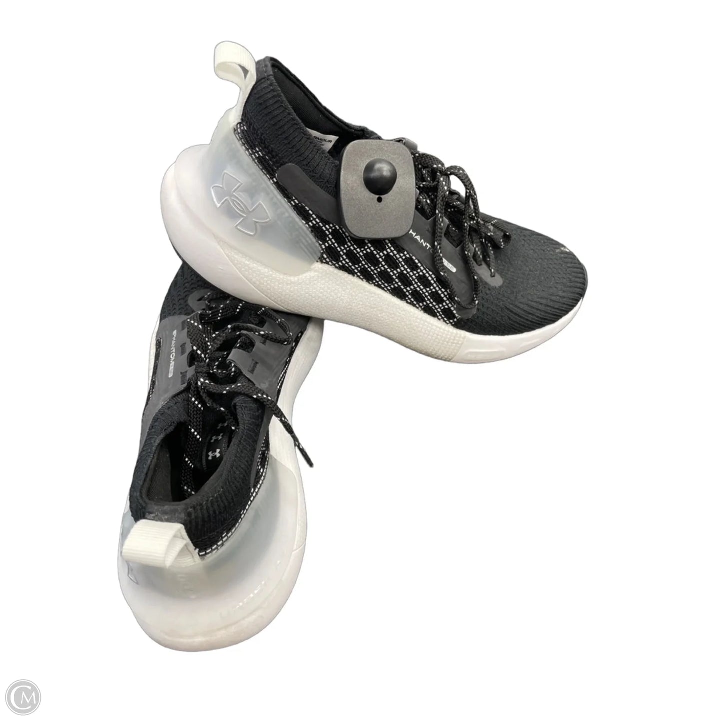 Shoes Athletic By Under Armour In Black & White, Size: 8