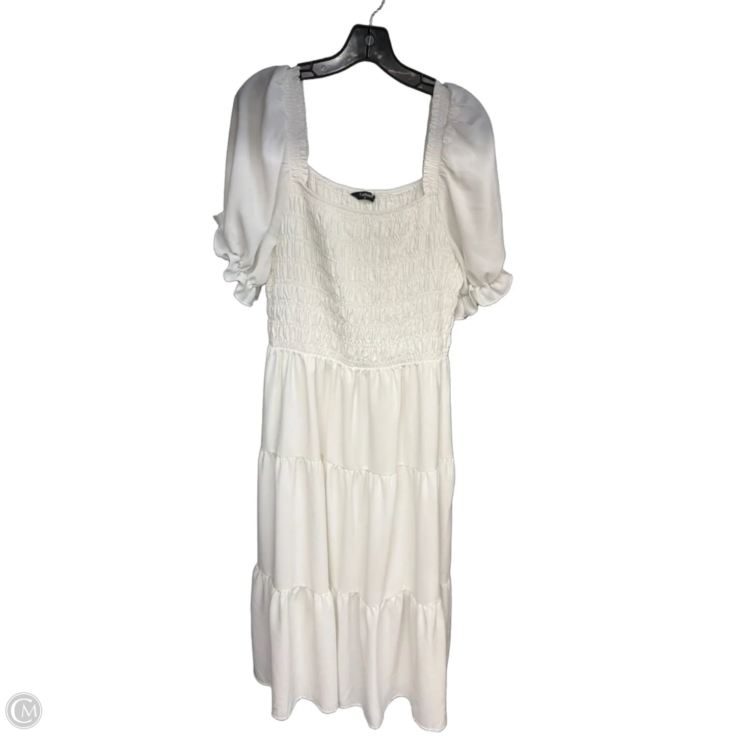 Dress Casual Maxi By Clothes Mentor In White, Size: Xl