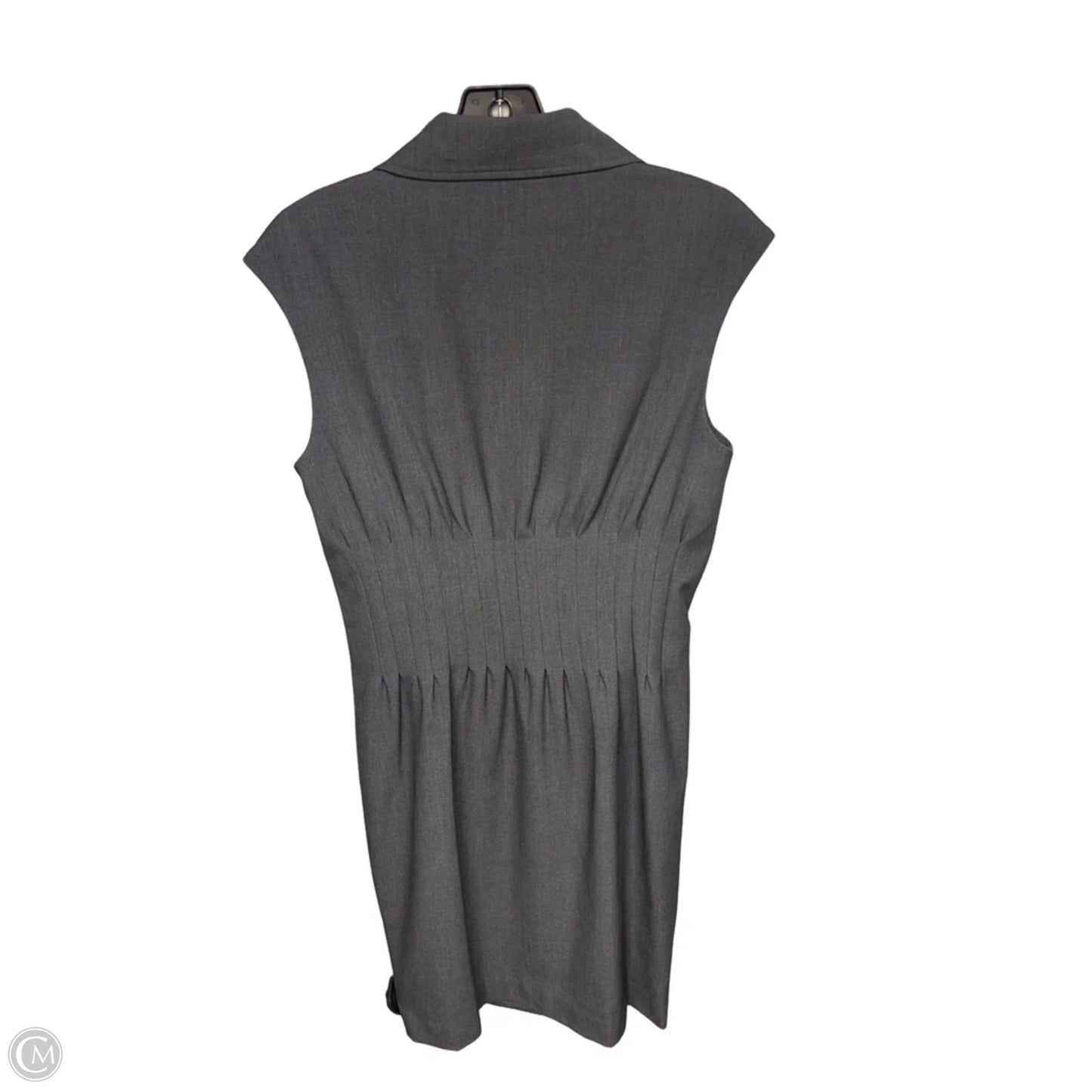 Dress Casual Short By Calvin Klein In Grey, Size: 10