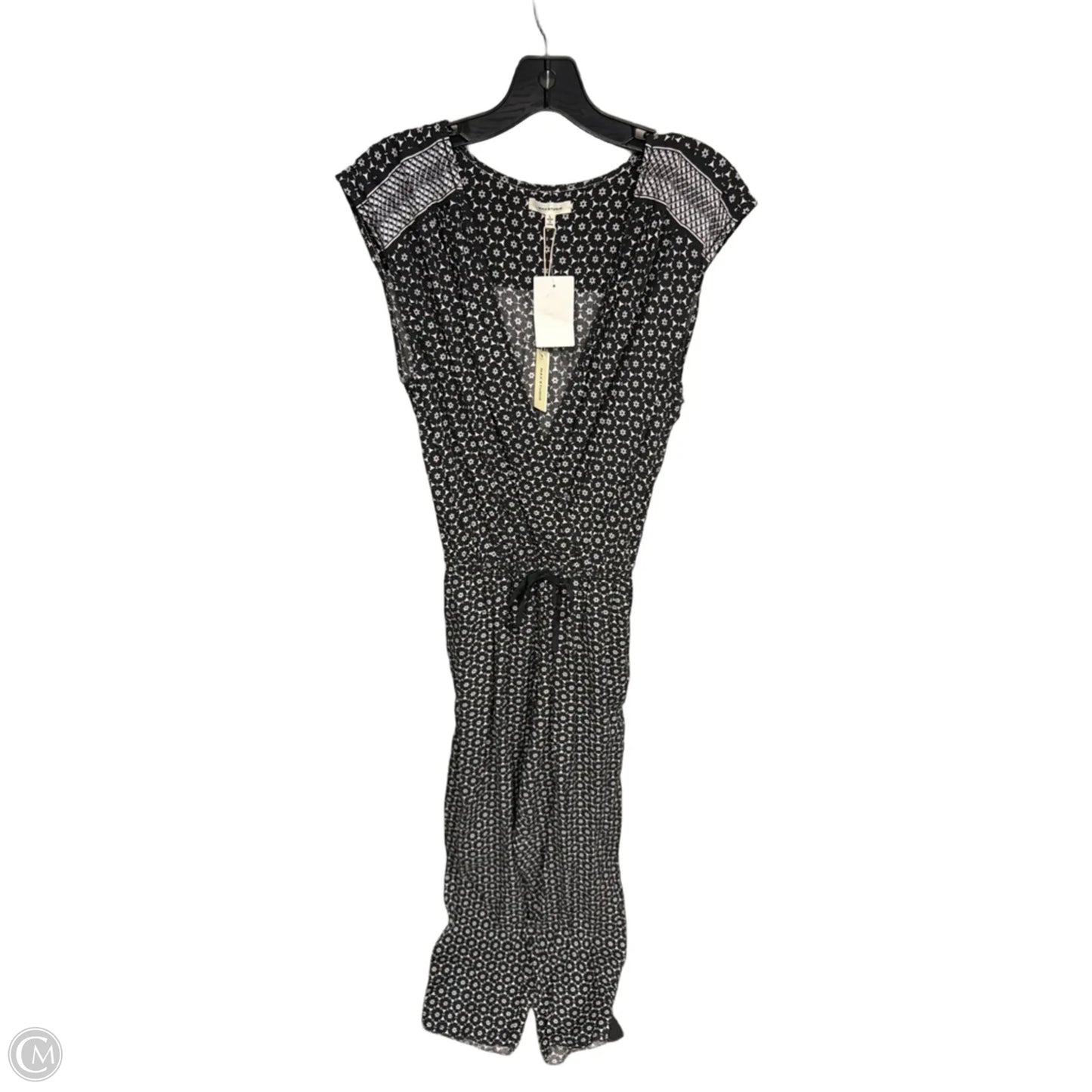 Jumpsuit By Max Studio In Black & White, Size: L