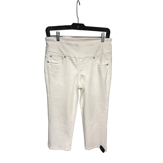 Capris By Jag In White, Size: 4p