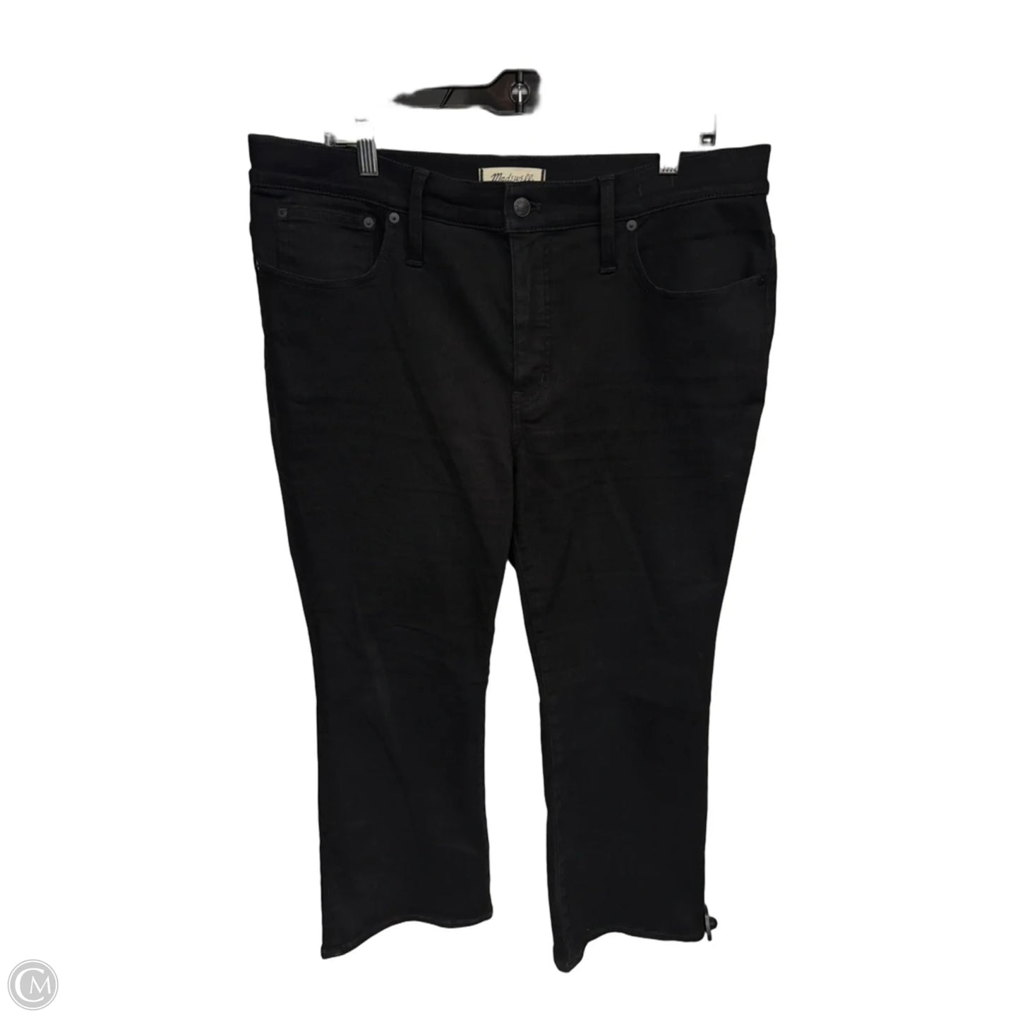 Jeans Boot Cut By Madewell In Black, Size: 16