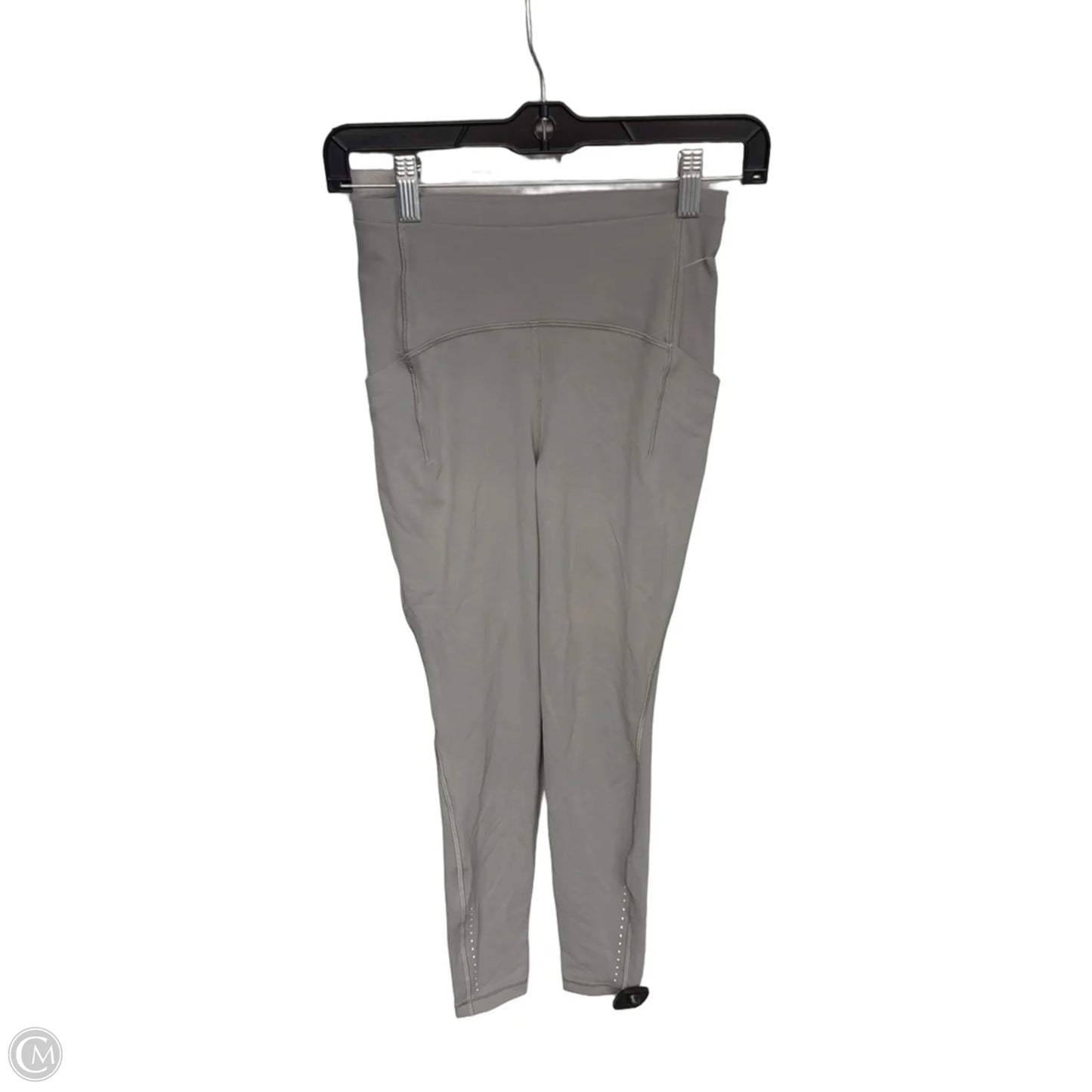 Athletic Leggings By Lululemon In Grey, Size: 4