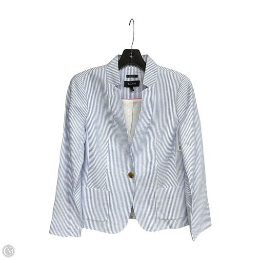 Blazer By Talbots In Blue & White, Size: 2