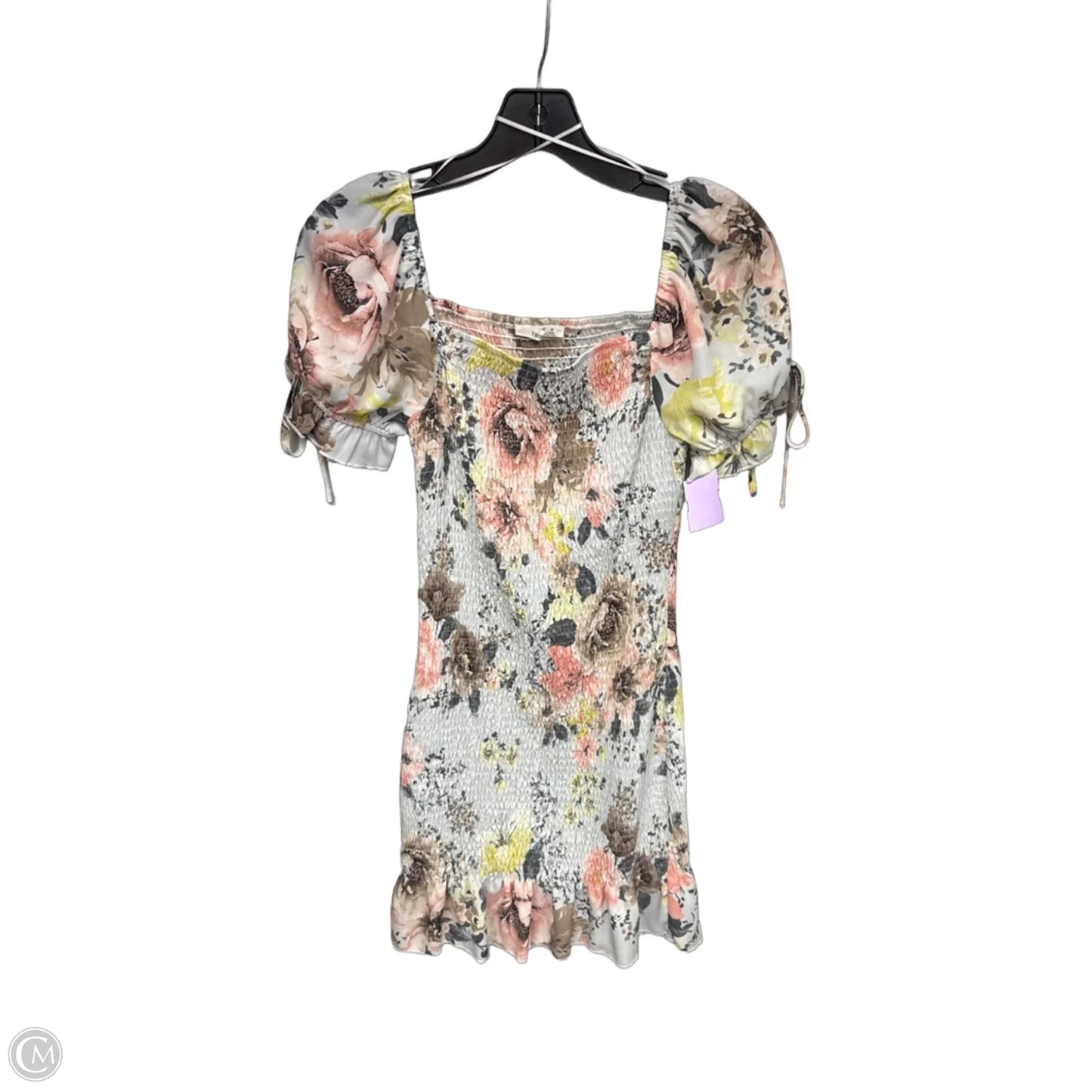Dress Casual Short By Timing In Floral Print, Size: M