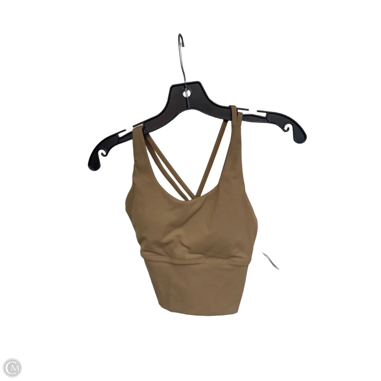 Athletic Bra By Clothes Mentor In Brown, Size: M
