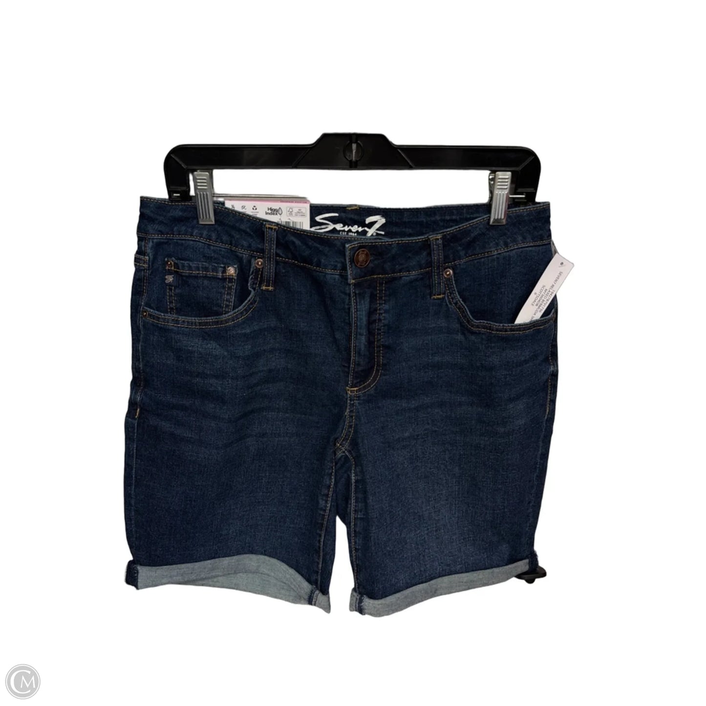 Shorts By Seven 7 In Blue Denim, Size: 6