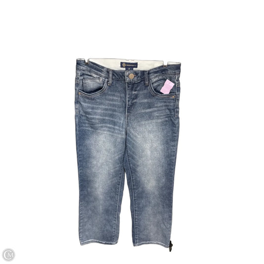 Jeans Straight By Democracy In Blue Denim, Size: 8