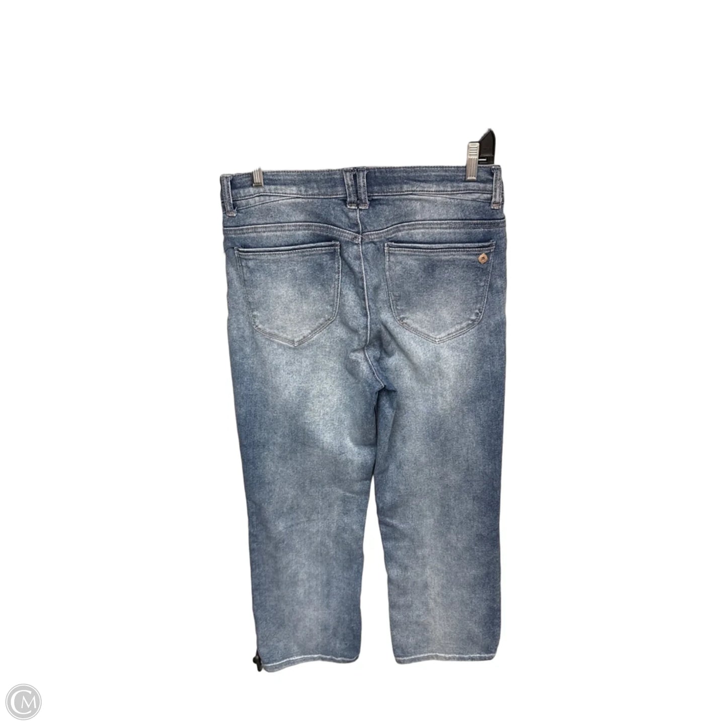 Jeans Straight By Democracy In Blue Denim, Size: 8
