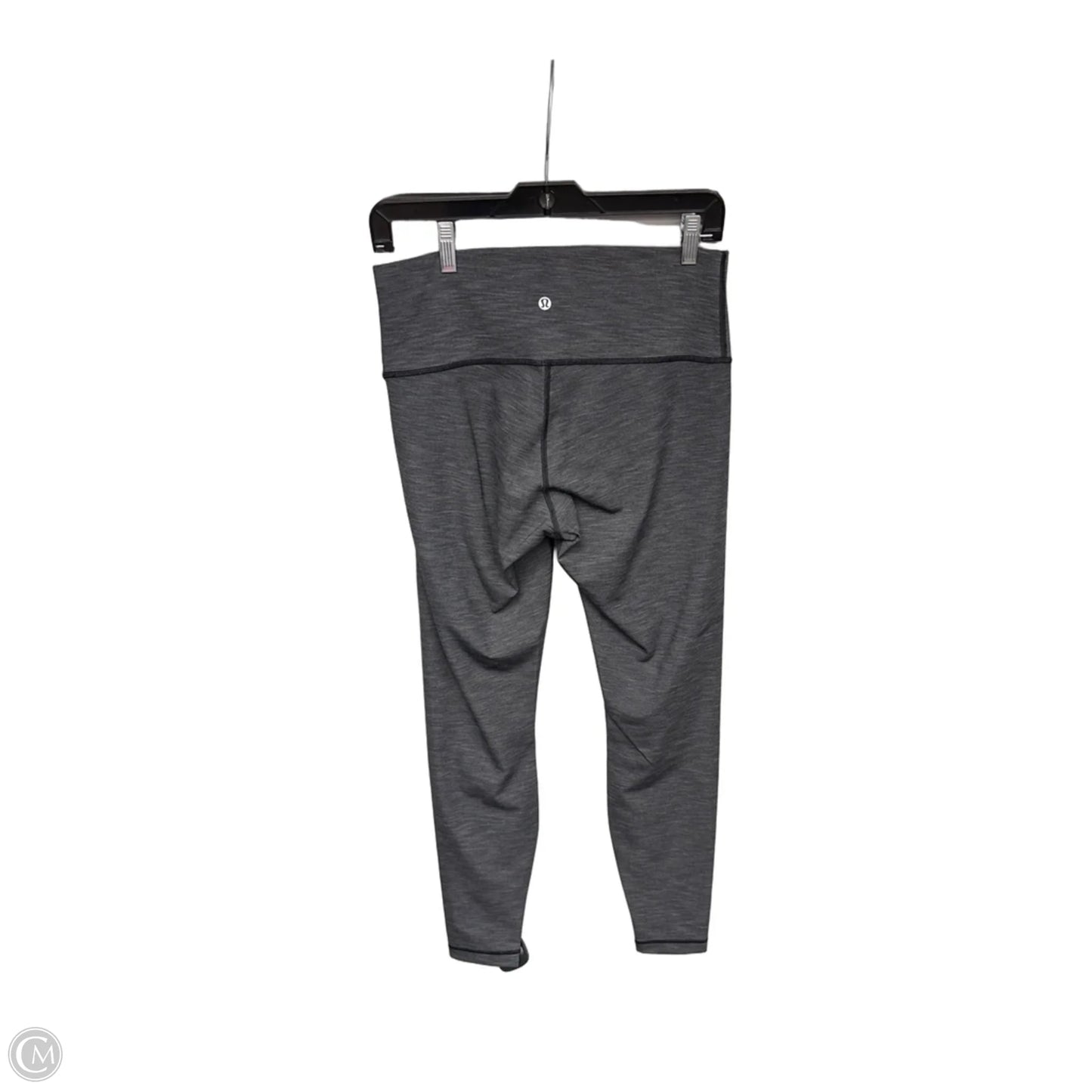 Athletic Leggings By Lululemon In Grey, Size: 10