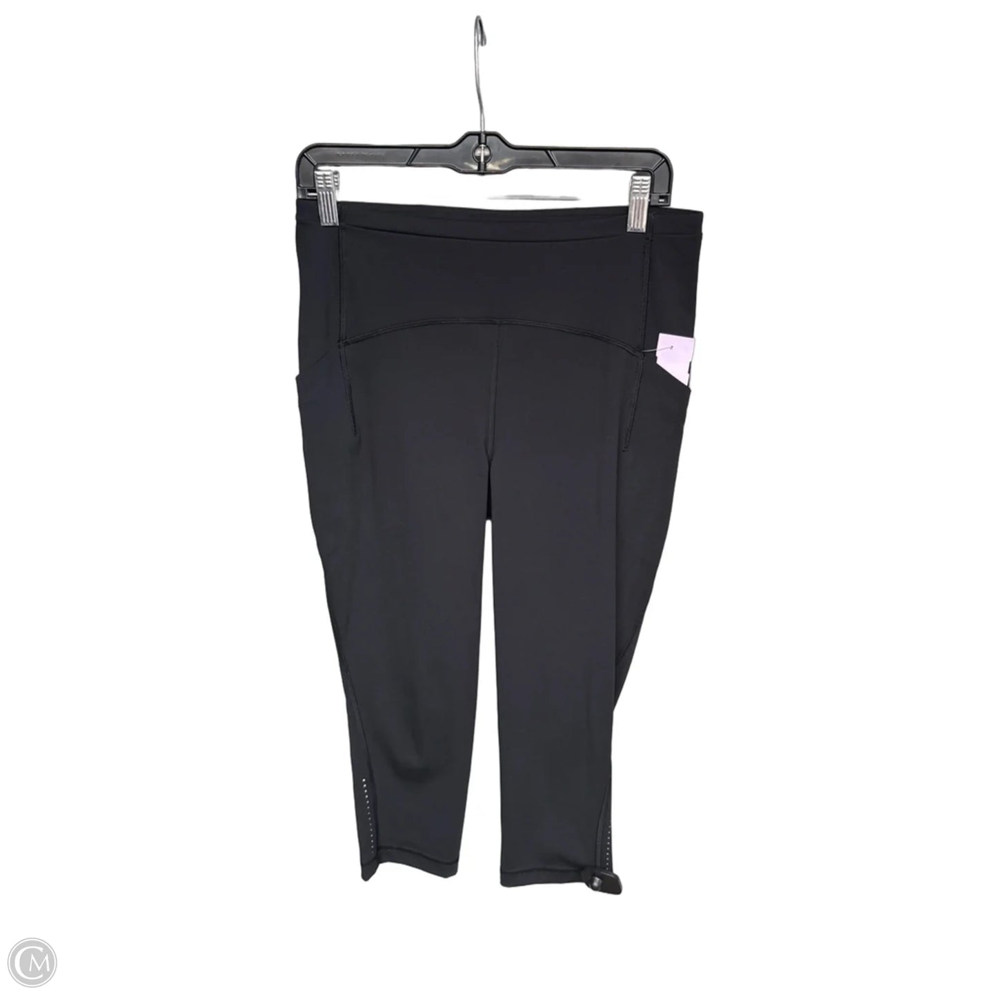 Athletic Capris By Lululemon In Black, Size: 10