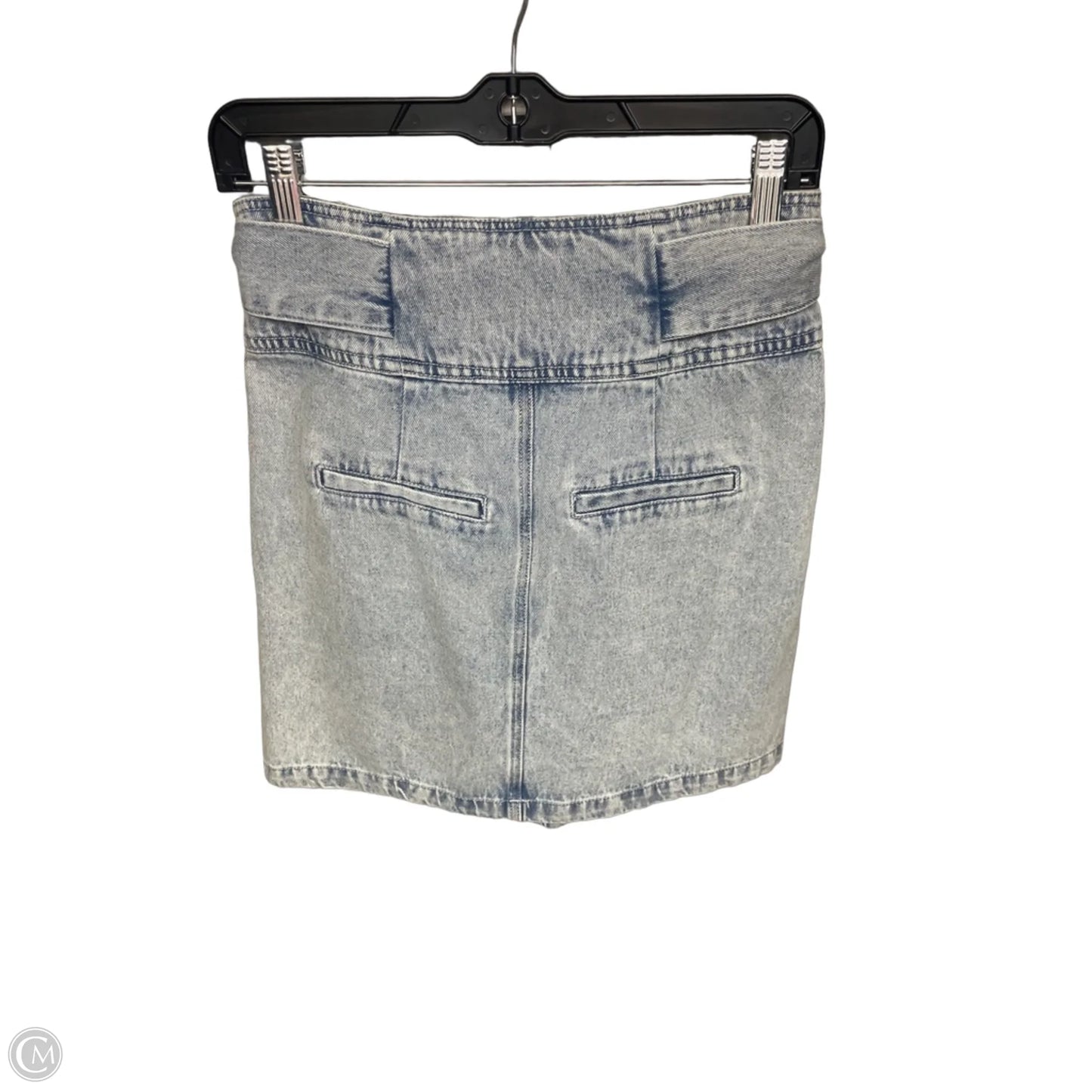 Skirt Mini & Short By Vero Moda In Blue Denim, Size: Xs