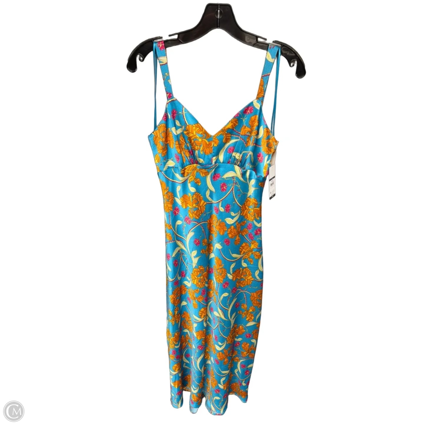Dress Casual Maxi By Sofia By Sofia Vergara In Blue & Orange, Size: Xs