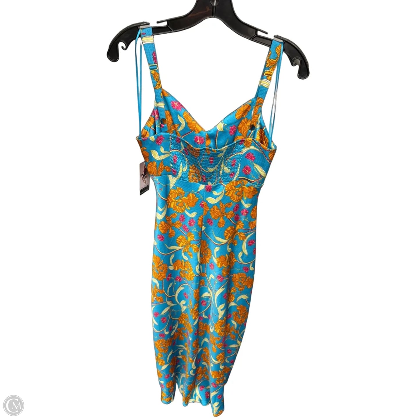Dress Casual Maxi By Sofia By Sofia Vergara In Blue & Orange, Size: Xs