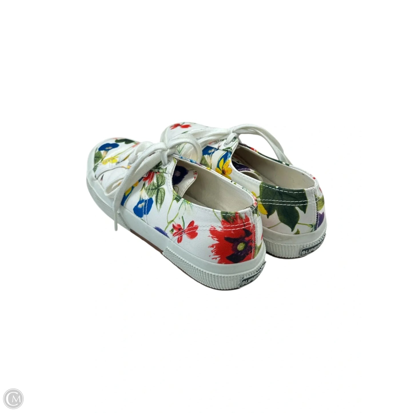Shoes Athletic By Superga In Floral Print, Size: 6.5