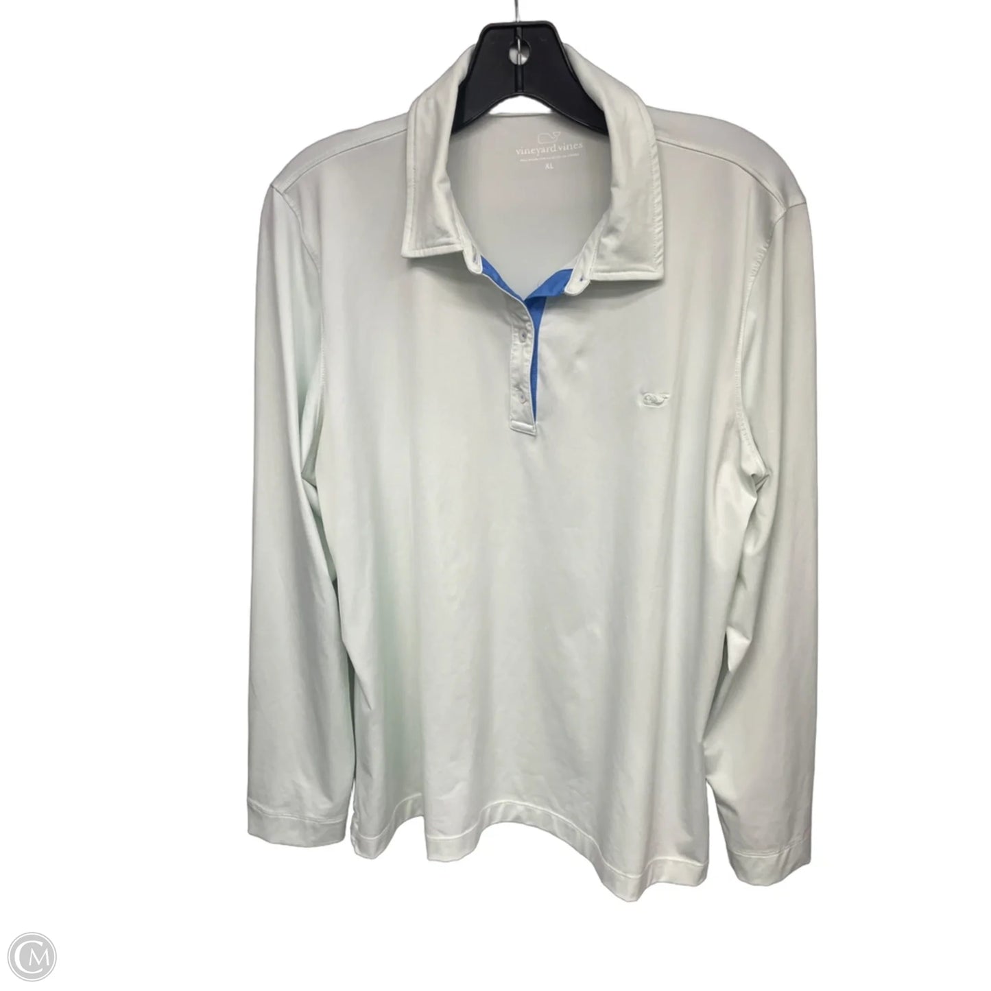 Top Long Sleeve By Vineyard Vines In Green, Size: Xl