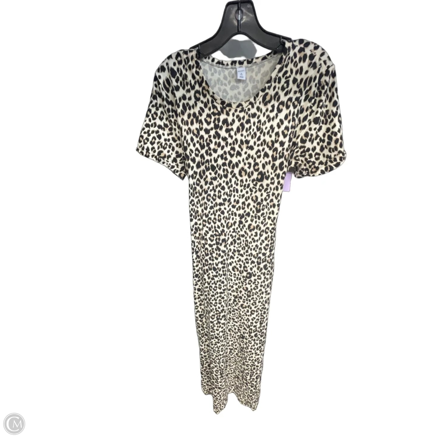 Dress Casual Maxi By Old Navy In Animal Print, Size: M
