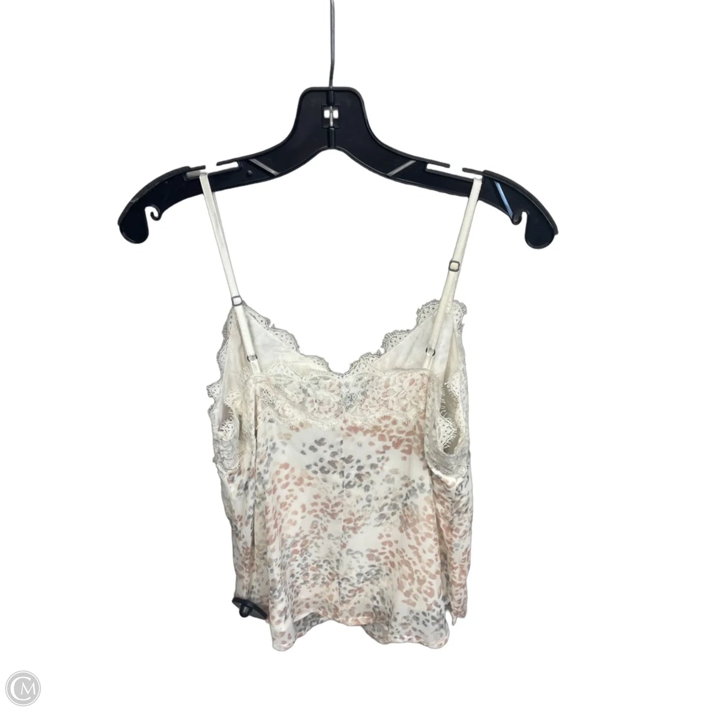 Top Sleeveless By Abercrombie And Fitch In Cream, Size: M