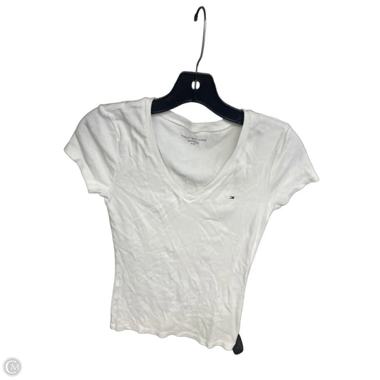 Top Short Sleeve Basic By Tommy Hilfiger In White, Size: S