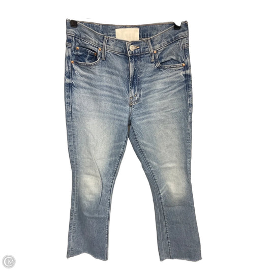 Jeans Cropped By Mother In Blue Denim, Size: 2