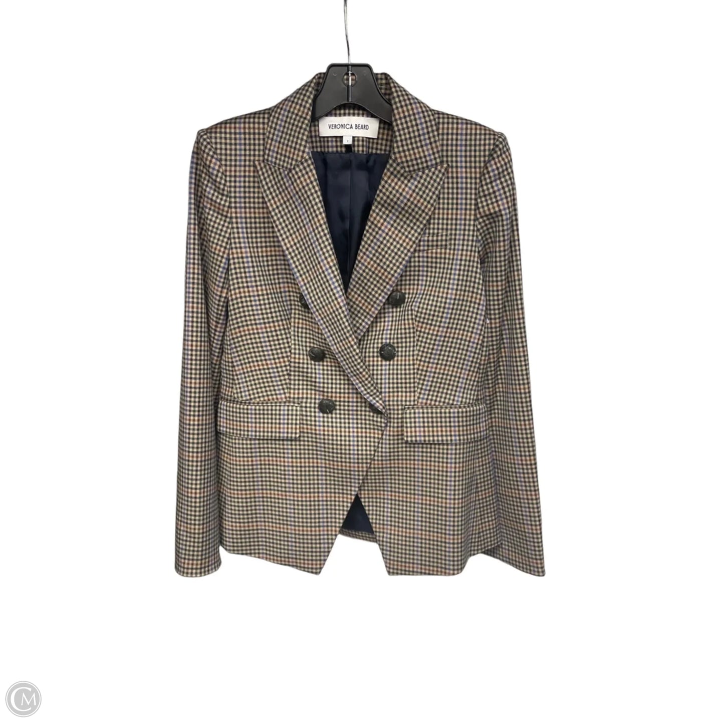 Blazer Designer By Veronica Beard In Brown, Size: 2