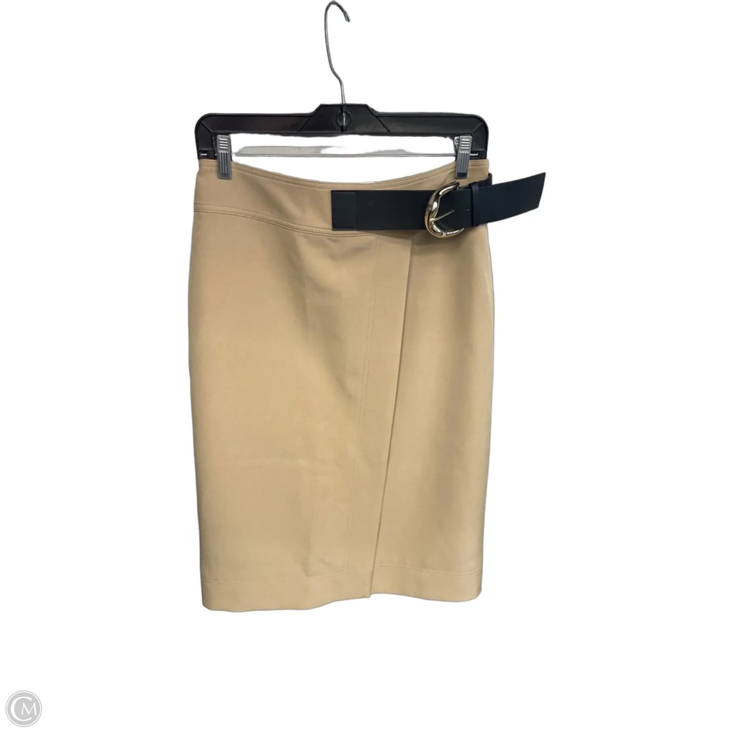 Skirt Midi By White House Black Market In Tan, Size: 4
