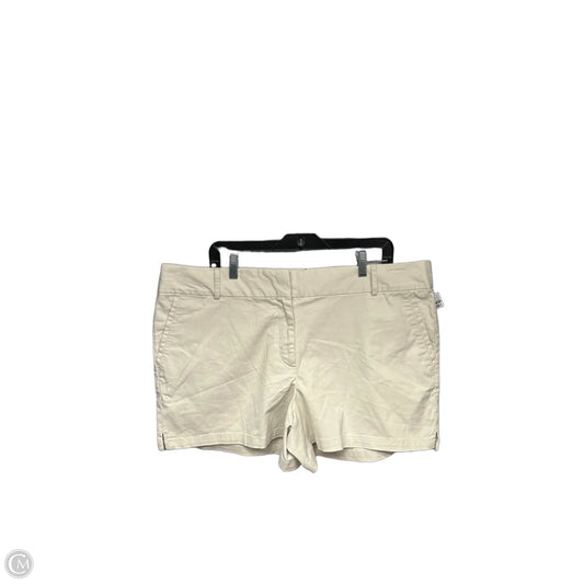 Shorts By Loft In Beige, Size: 16