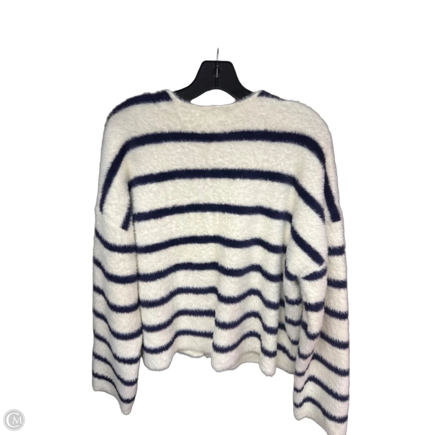 Cardigan By A New Day In Blue & White, Size: L