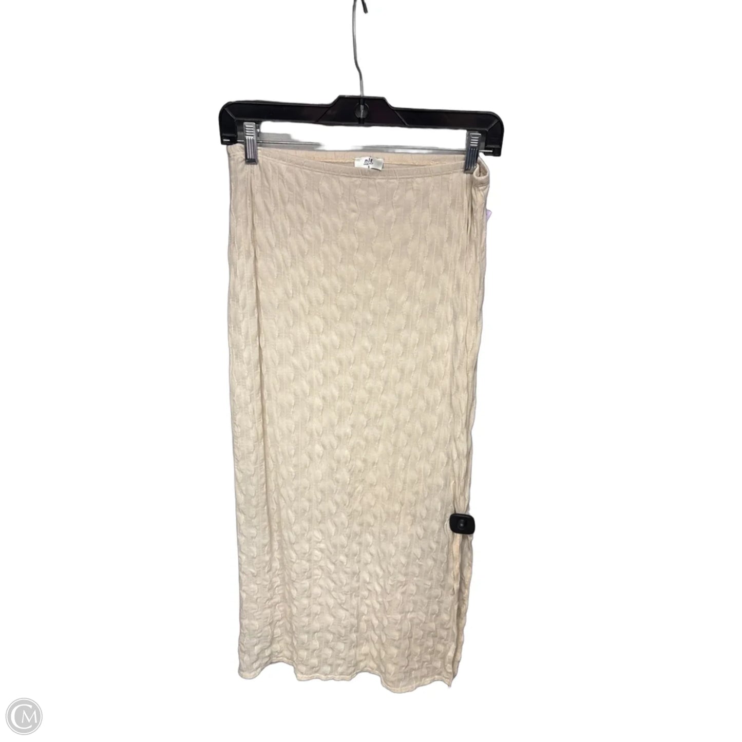 Dress Casual Midi By Clothes Mentor In Cream, Size: S