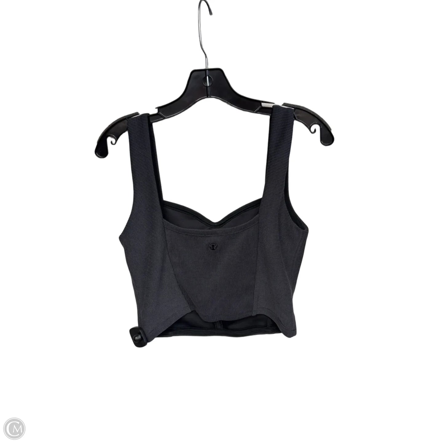 Athletic Tank Top By Lululemon In Grey, Size: L