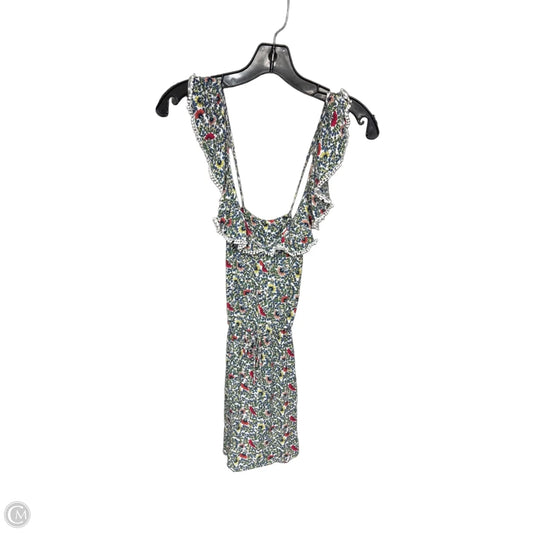 Dress Casual Short By Loft In Floral Print, Size: Xs