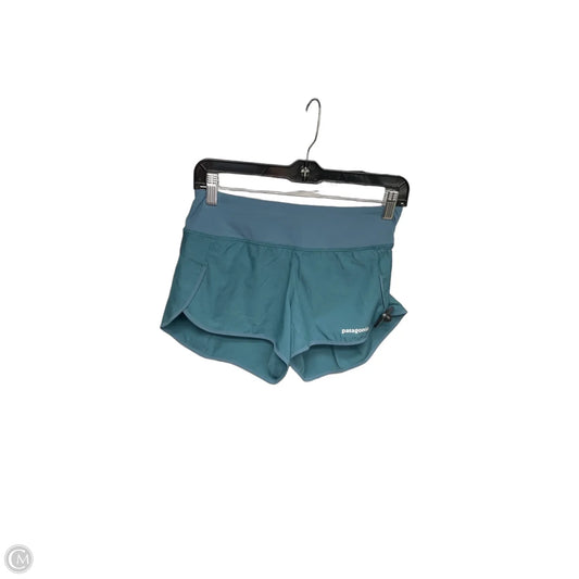 Athletic Shorts By Patagonia In Teal, Size: S