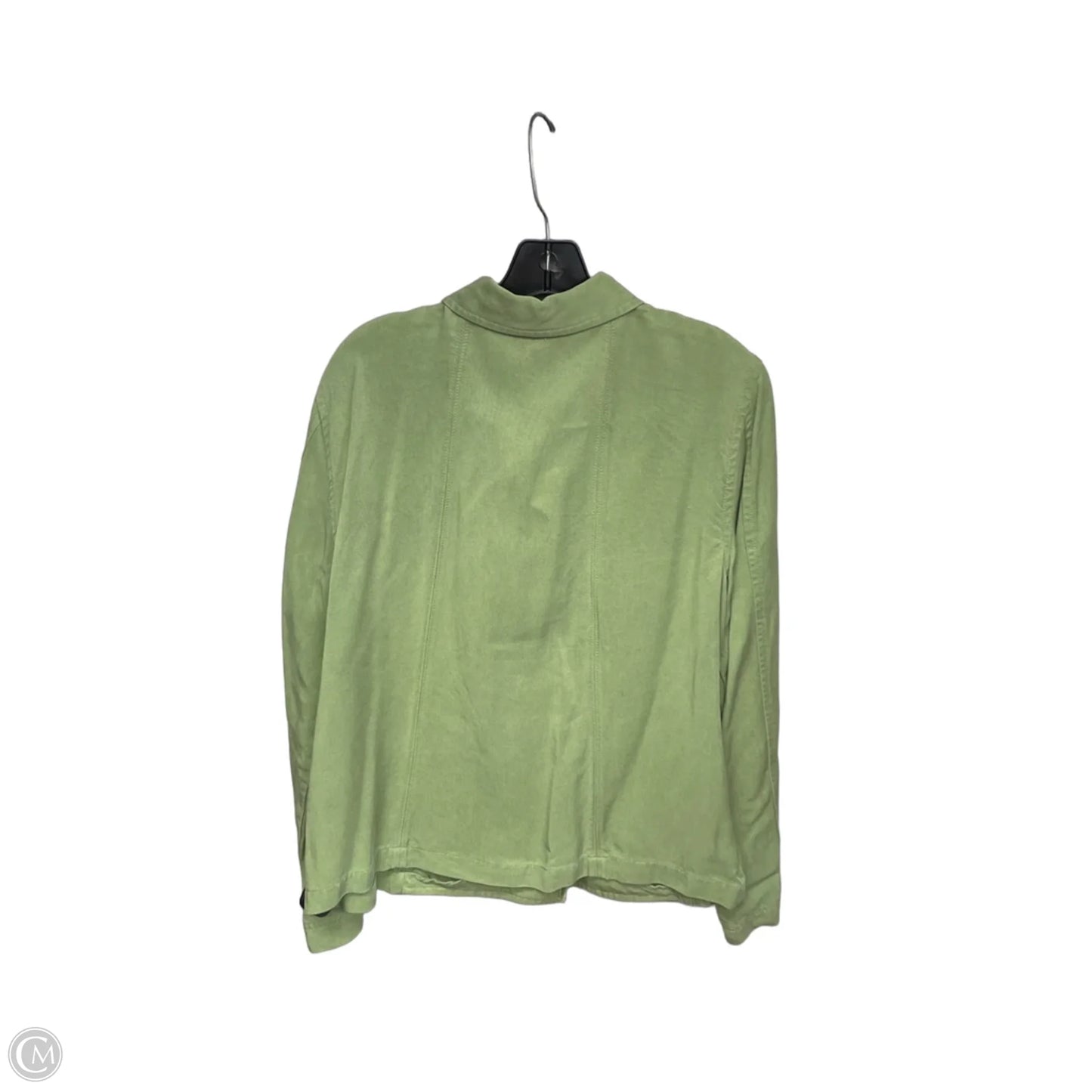 Jacket Denim By Coldwater Creek In Green, Size: M