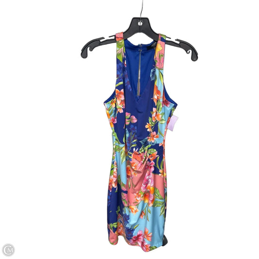 Dress Casual Short By Guess In Floral Print, Size: 0