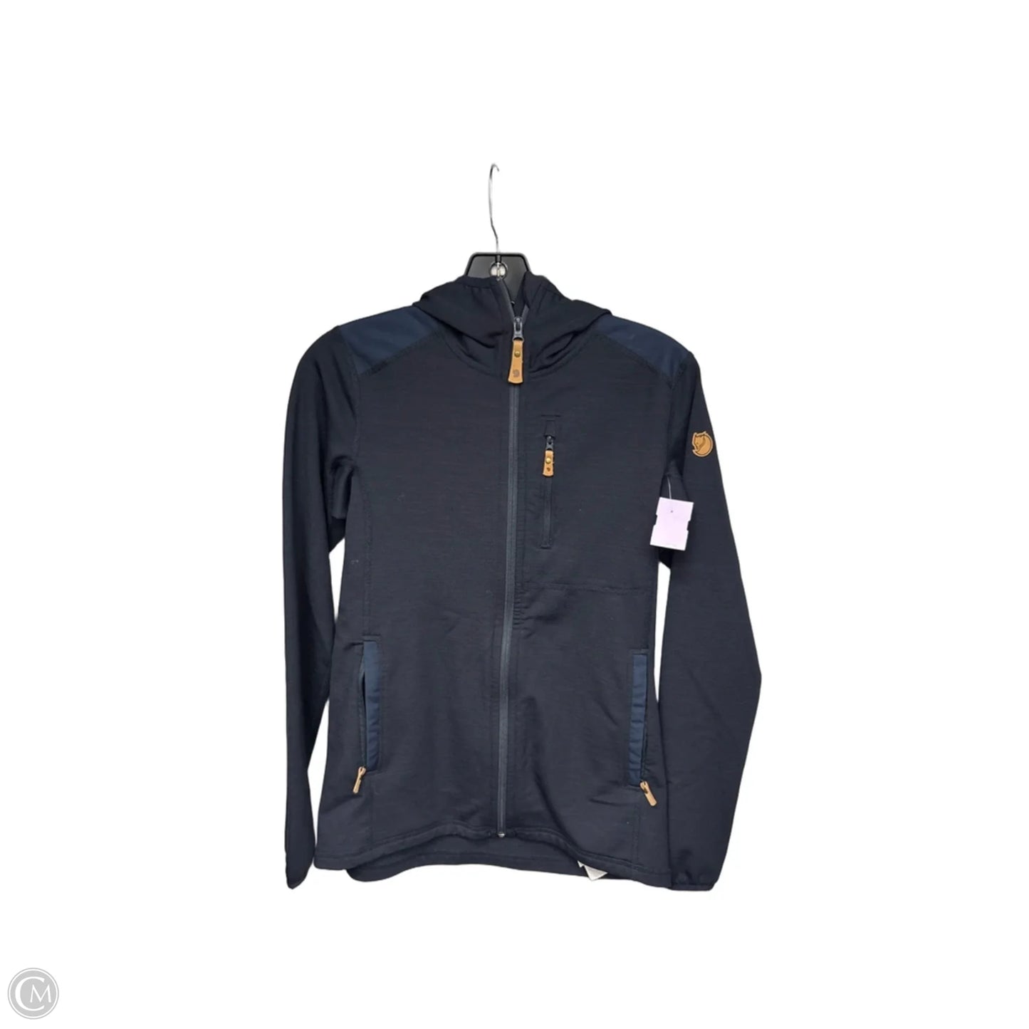 Athletic Jacket By Clothes Mentor In Navy, Size: S