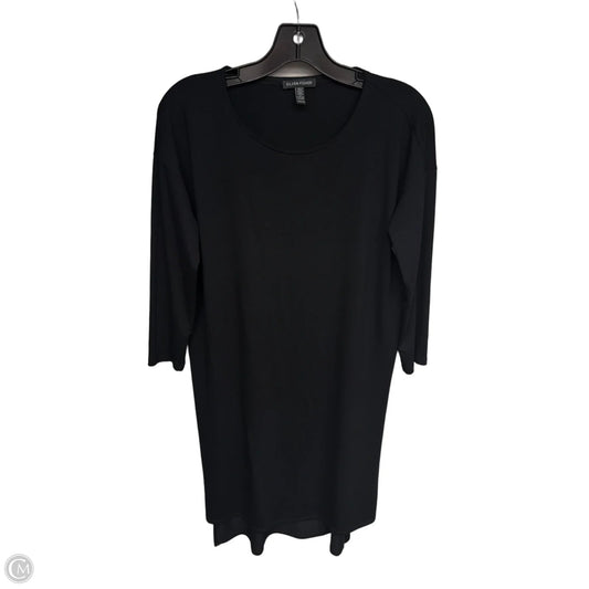 Dress Casual Midi By Eileen Fisher In Black, Size: Xxs