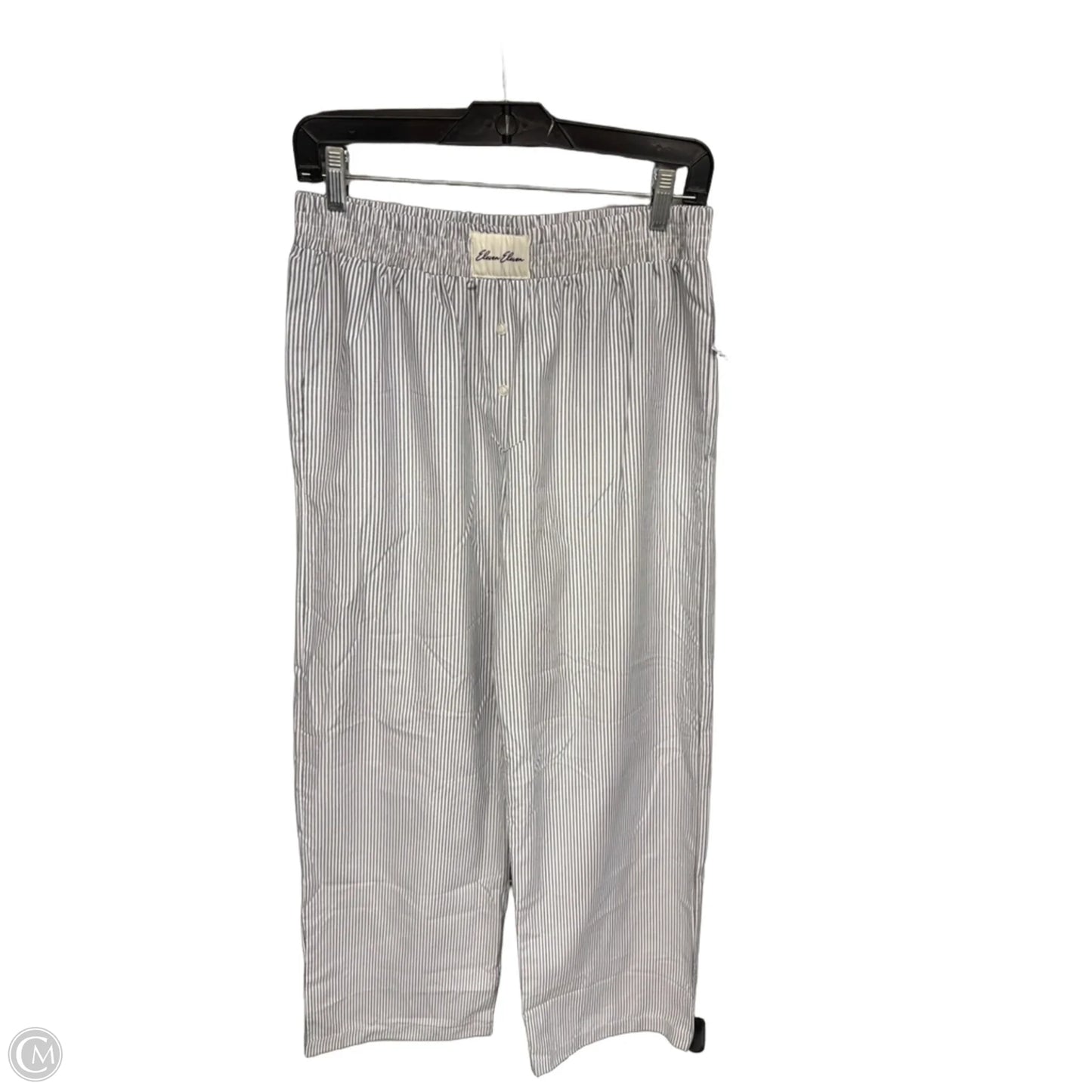 Pants Other By Clothes Mentor In Grey & White, Size: M