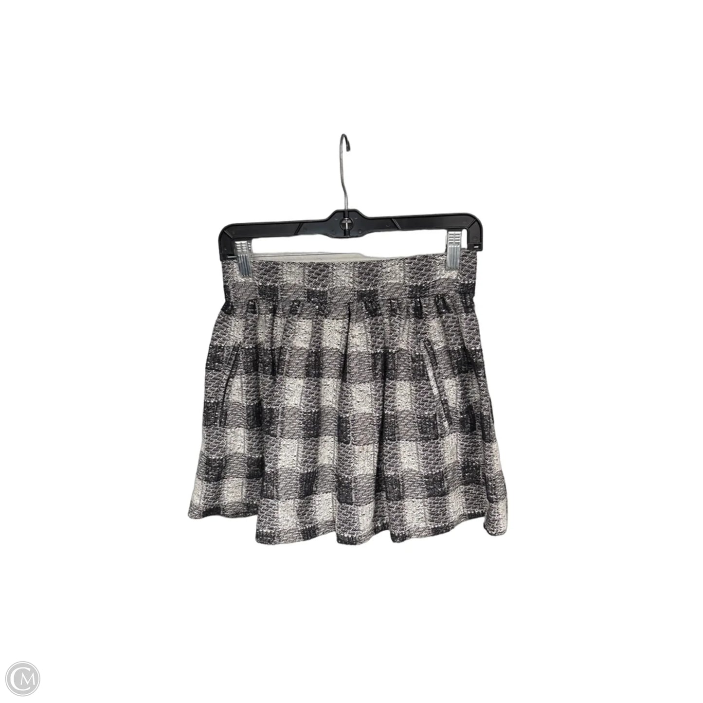 Skirt Mini & Short By Free People In Black & Cream, Size: Xs
