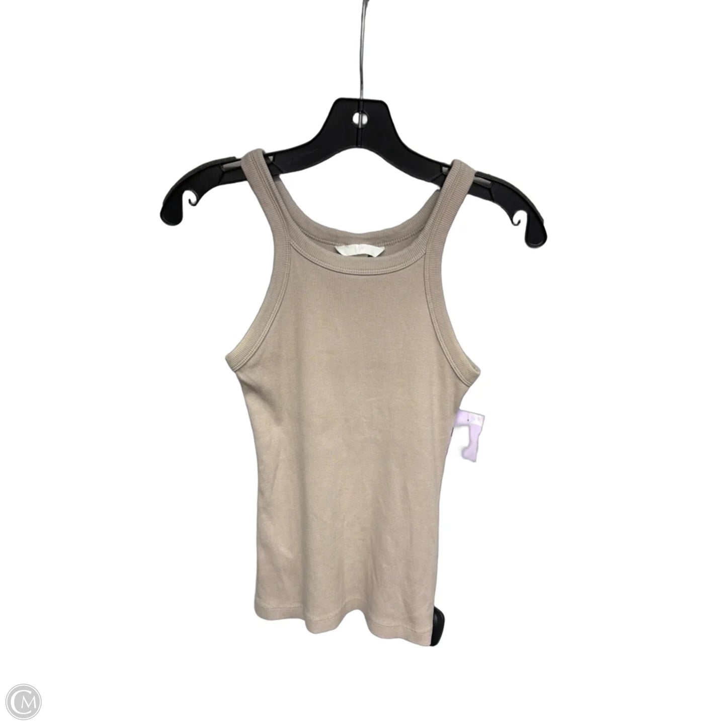 Tank Top By H&m In Taupe, Size: S